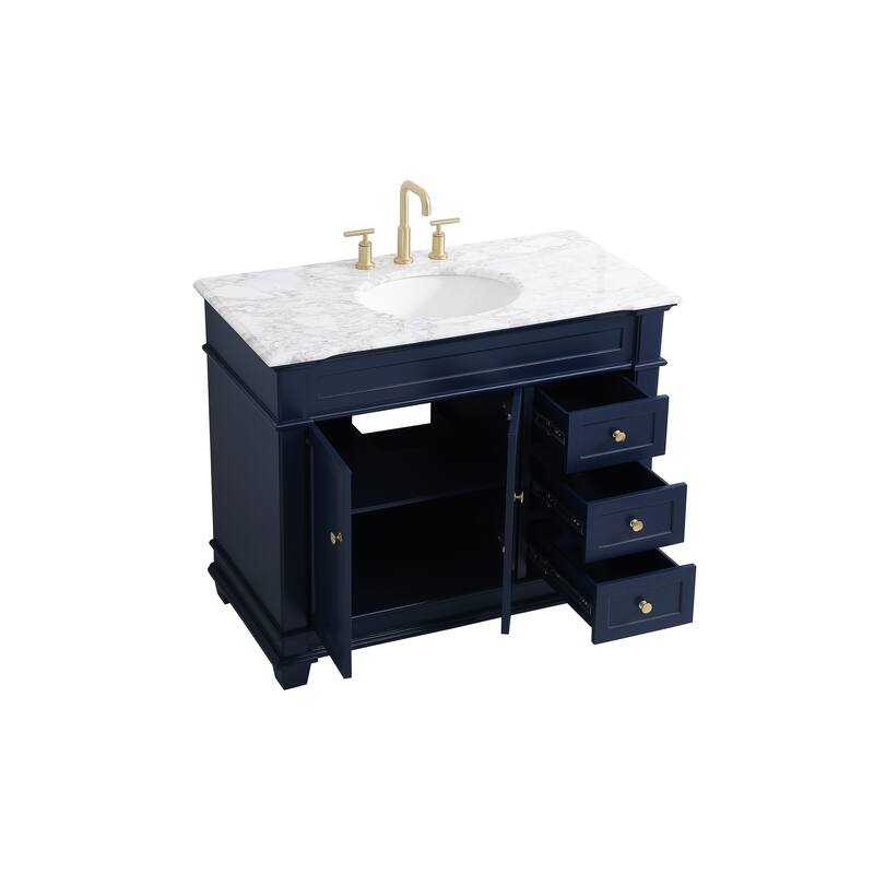 Magnolia 30 - 42 Inch Single Bathroom Vanity