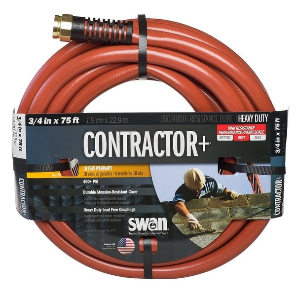 Shop Swan Sncg58075 Commercial Garden Hose 5 8 X 75 Gray Overstock 24321515