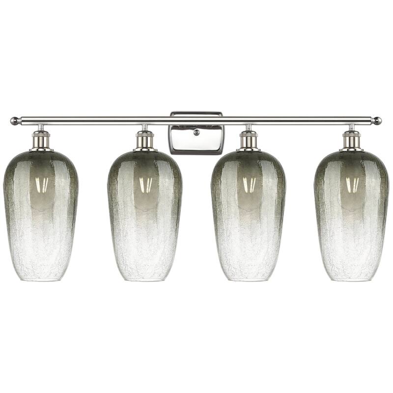 Innovations Lighting Endless Possibilities Ballston - Brookhaven Flute - 4 Light 37" Bath Vanity Light