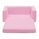 preview thumbnail 15 of 13, Delta Children Cozee Flip-Out Sherpa 2-in-1 Convertible Sofa to Lounger for Kids