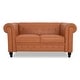 preview thumbnail 10 of 36, Everett Chesterfield 3-Piece Sectional Sofa Set - Rolled Arms & Button Tufted Cushions (Available in Multiple Variations)