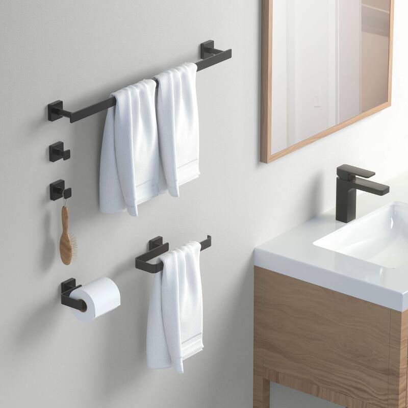 Blaze 5 Piece Bathroom Hardware Set