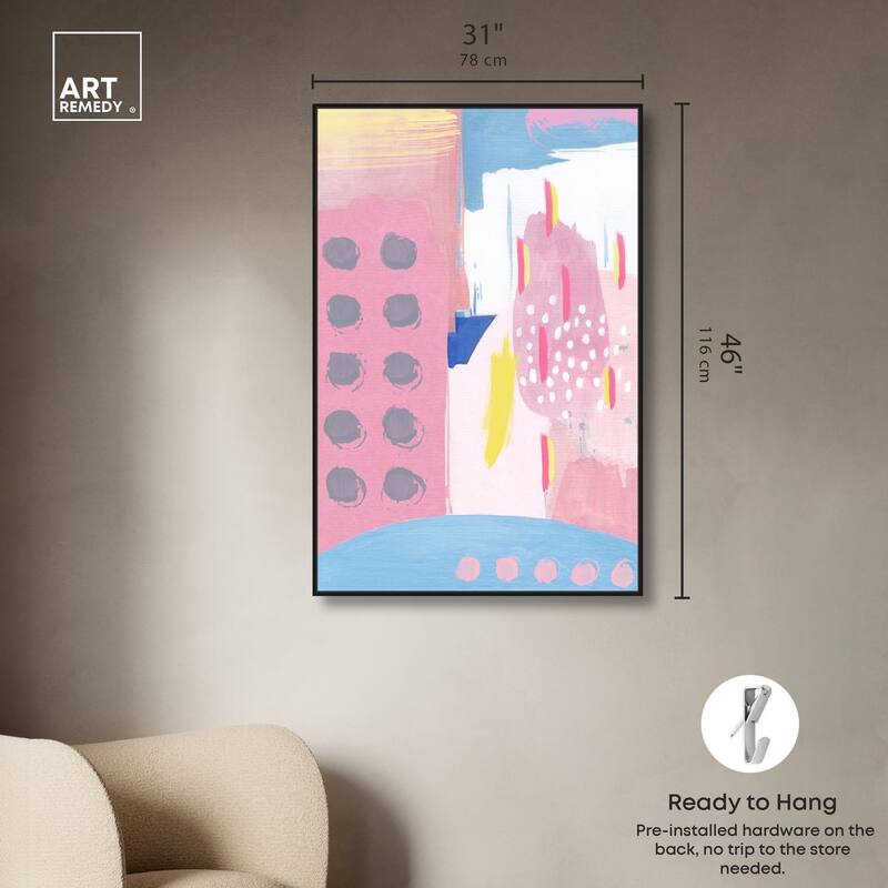 Doll Memories - Pretty blue Canvas by Art Remedy