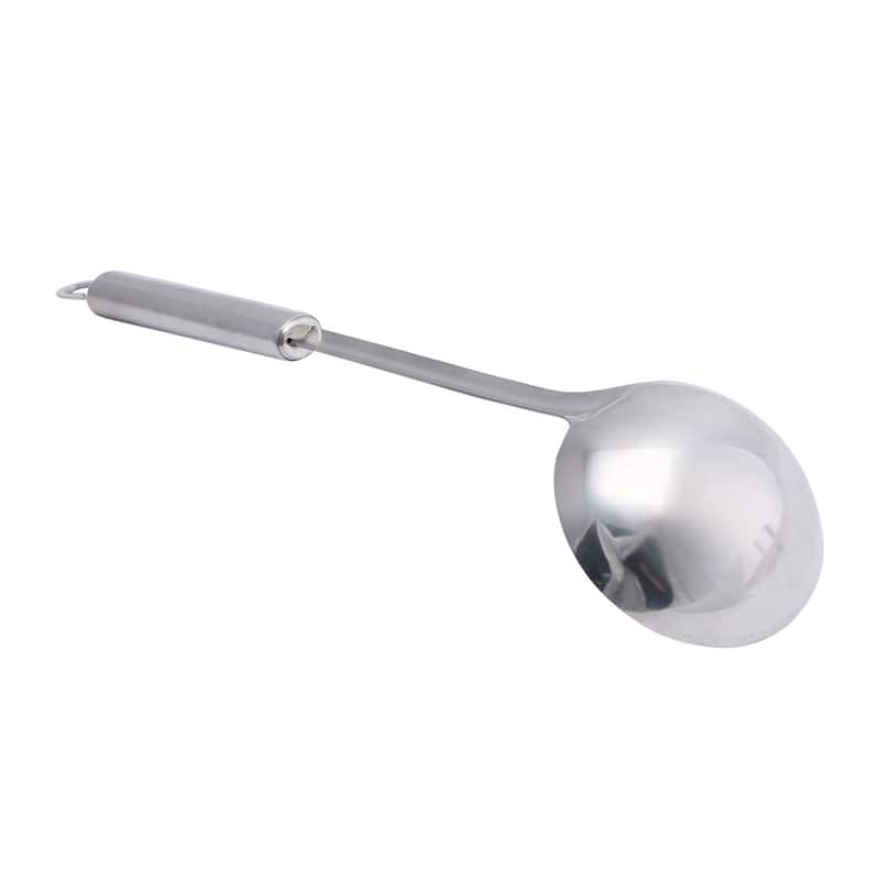 Stainless Steel Long Handle Soup Ladle Chef Cooking 11" Length 2pcs - Silver Tone - 11" x 2.8" x 0.8"(L*W*H)