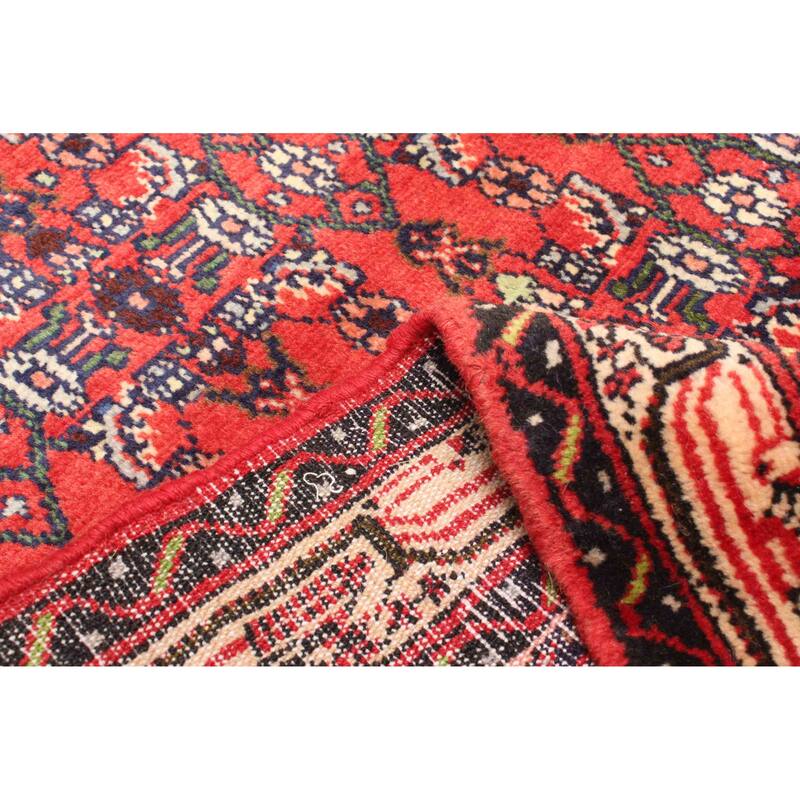 ECARPETGALLERY Hand-knotted Andelz Red Wool Rug - 2'9 x 6'11