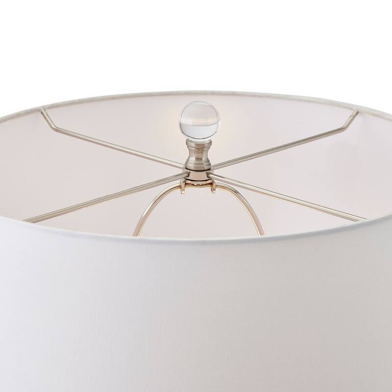 Elk Home Abbey Lane Pink With White Linen Shade 1 Light Table Lamp