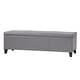 preview thumbnail 21 of 40, Lucinda Faux Leather Storage Bench by Christopher Knight Home - 51.25" L x 17.50" W x 16.25" H