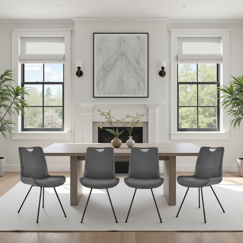 Coronado Modern Upholstered Dining Chairs (Set of 4/6)