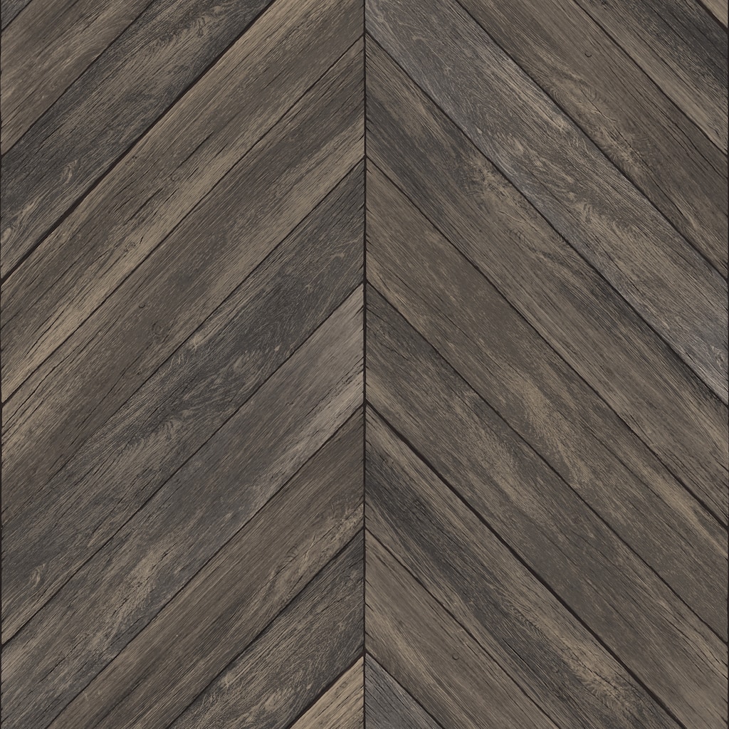 InHome Wildwood Walnut Peel & Stick Wallpaper