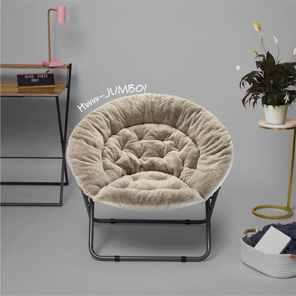 Urban Lifestyle Oversized Saucer Chair - Bed Bath & Beyond
