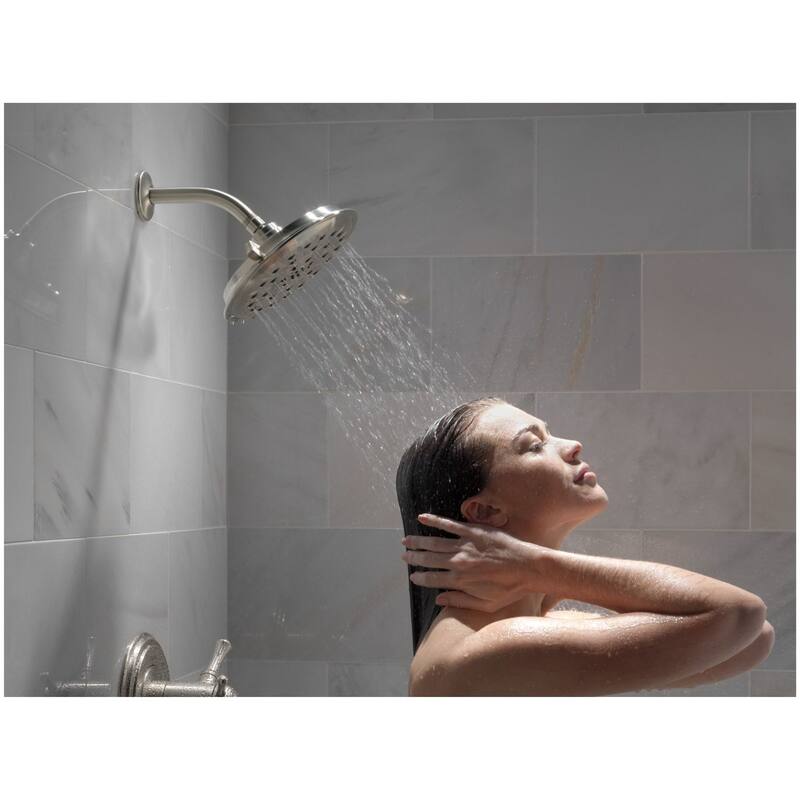 Delta UltraSoak 8" Round 1.75 GPM Multi Function Shower Head with