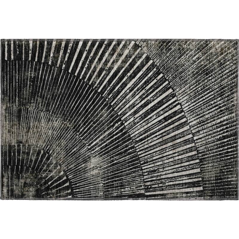 Premium Washable Super Soft Modern Starburst Mayfield Rug