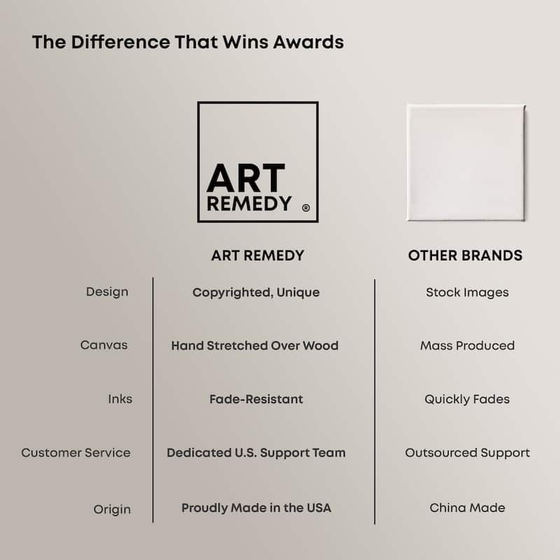 Underlying Order Canvas by Art Remedy