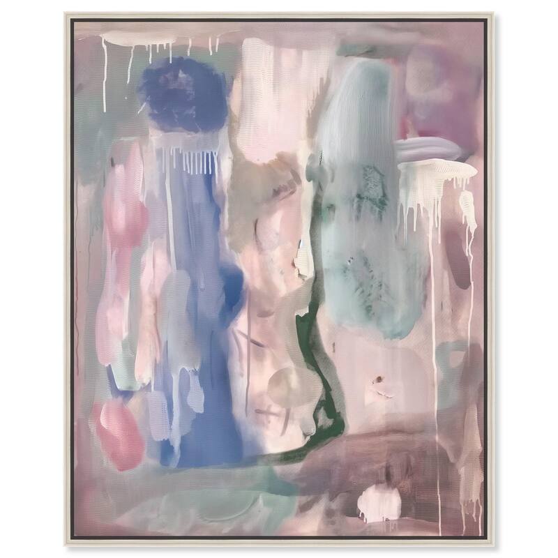 Silk and Satin II Canvas by Art Remedy - 24" x 30" - Silver