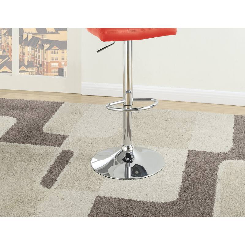 Bar Stools Set of 2, Adjustable Counter Height Barstools with Back, Armless Kitchen Island Chairs with Footrest