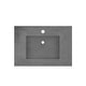 preview thumbnail 2 of 6, Palomar 30-inch NativeStone Bathroom Sink