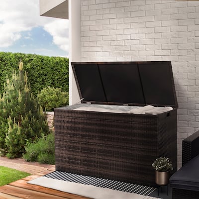 Teamson Home 154 Gallon Patio Storage Box - 55"L x 23.62"W x 31.5"H