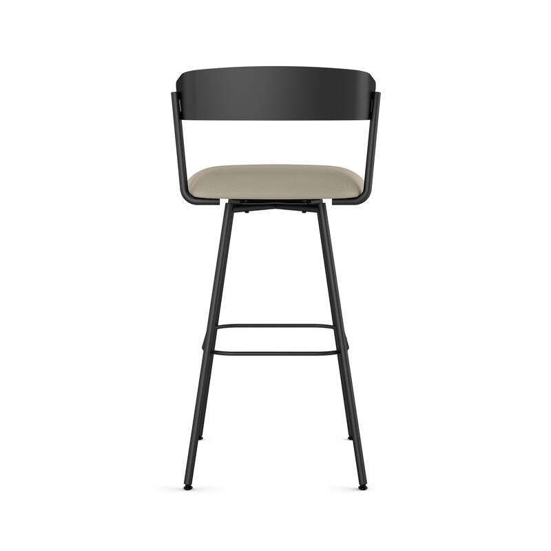Amisco Ludwig Swivel Counter and Bar Stool