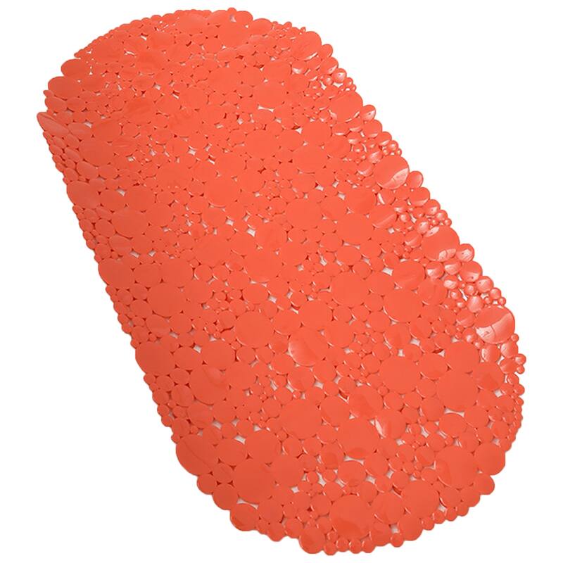 Bubbles Non-Slip Oval Bathtub Mat 28 L x 15 W