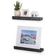 preview thumbnail 1 of 13, Rustic State Smith Solid Wood Picture Ledge Wall Shelf 17 Inch
