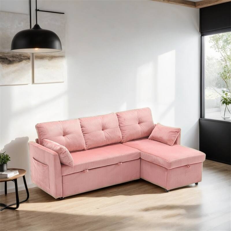 Modular Sectional Sofa L Shaped Modular Couch with Reversible Chaise
