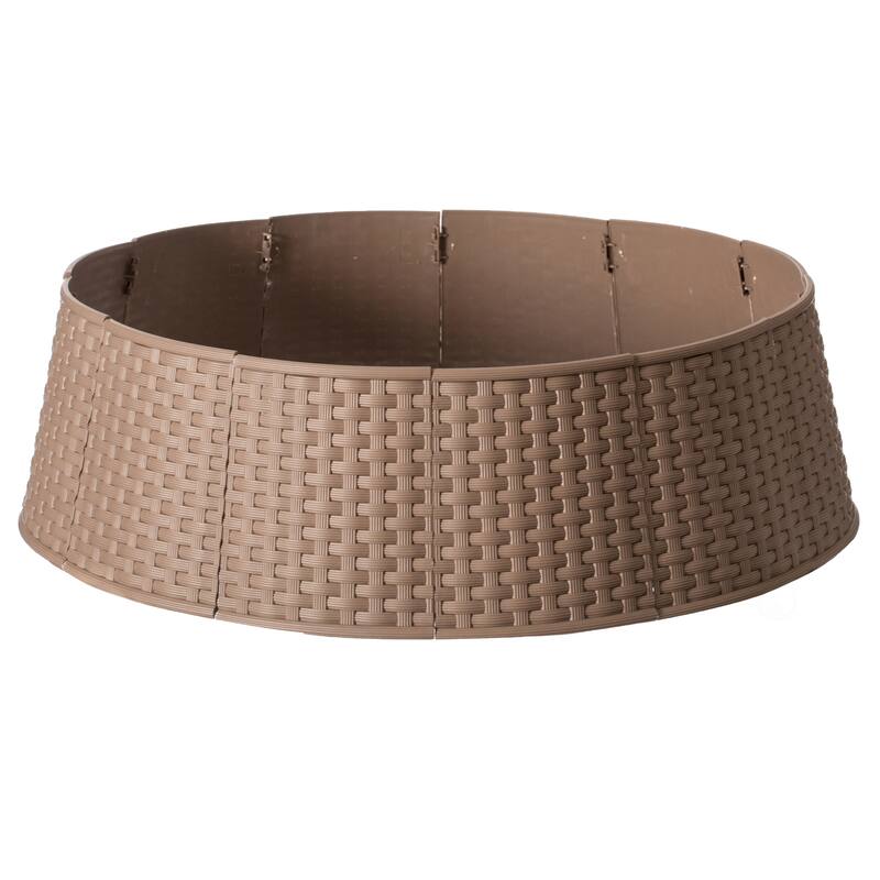 Large Rattan Collar Tree Skirt