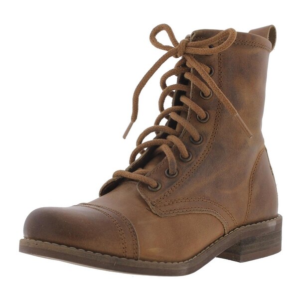 steve madden cap toe boot