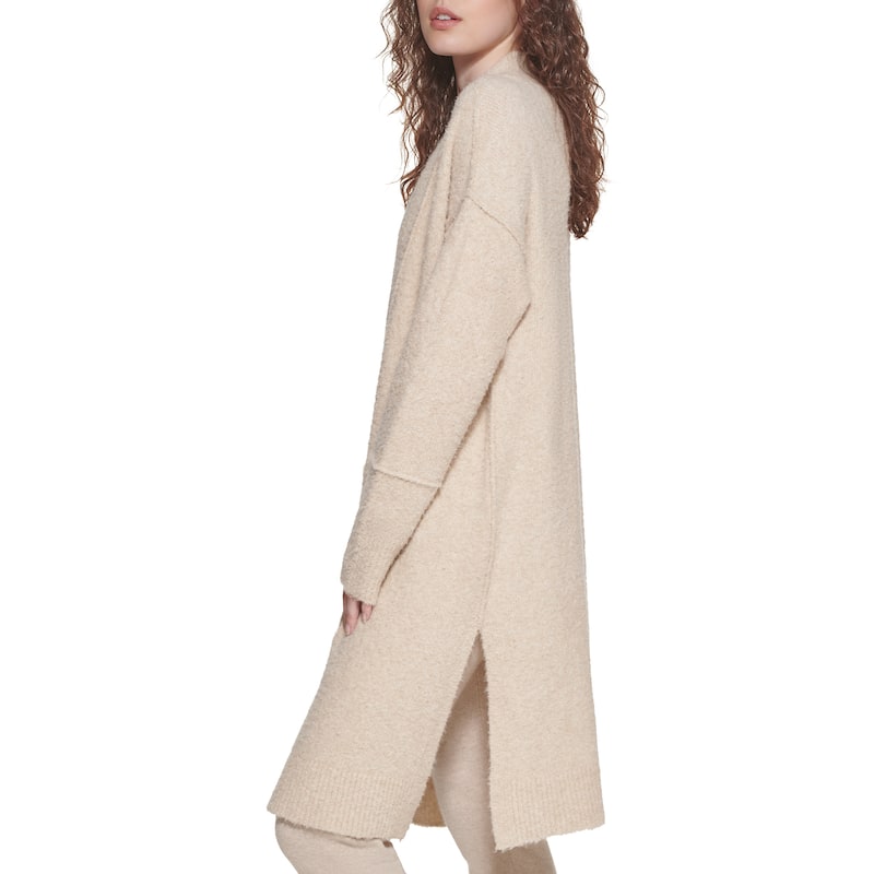 DKNY Oversized Boucle Cardigan