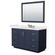 Option Dark Blue, Nickel Trim, White Quartz Top