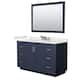 Option Dark Blue, Nickel Trim, White Quartz Top