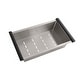 preview thumbnail 3 of 6, STYLISH 15 3/8 Stainless Steel Workstation Colander