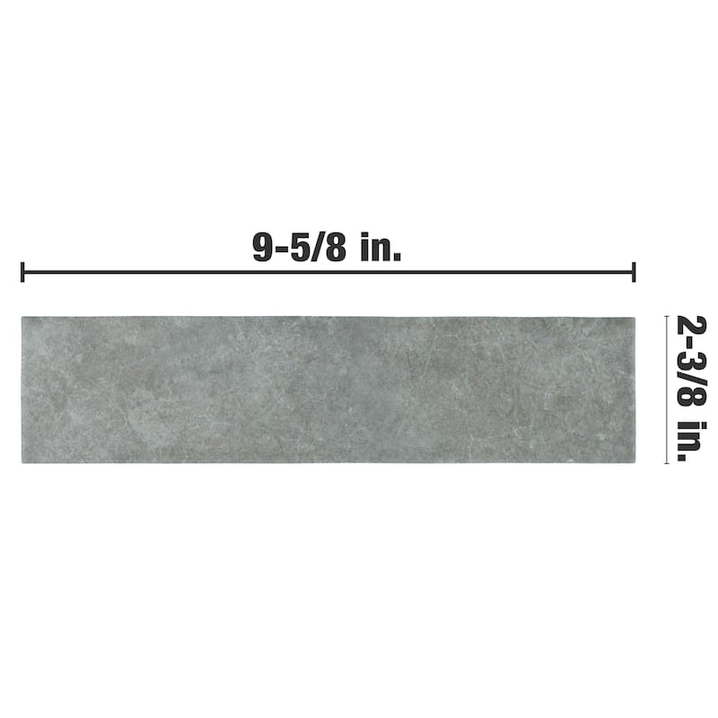 Merola Tile Heritage Indigo 2-3/8" x 9-5/8" Porcelain Floor and Wall Tile