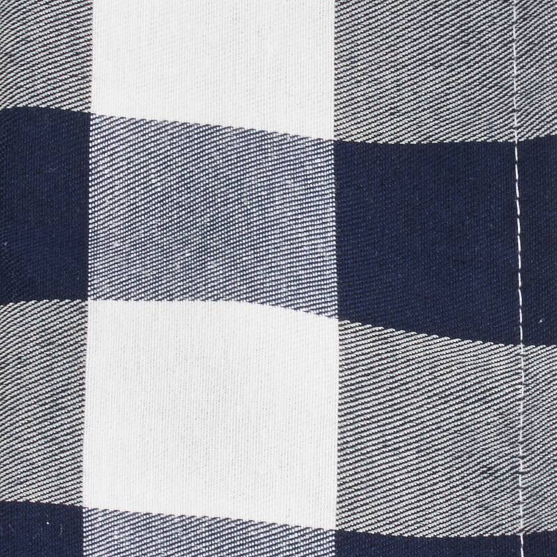 Buffalo Plaid Check Pattern Design Cotton Napkins (Set of 4)