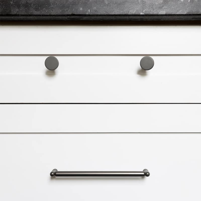 Hapny Home K572 Knurled 6" Center to Center Modern Industrial Luxury