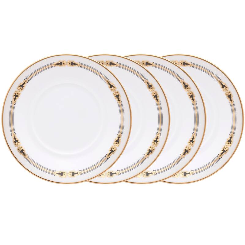 Empire Gold Set Of 4 Saucers, 6"