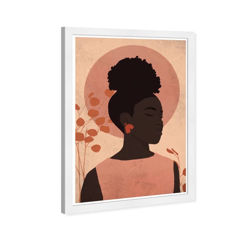 Wynwood Studio Prints Fashion and Glam Pretty Peaches Orange and Tropical Wall Art Canvas Print