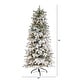 preview thumbnail 2 of 3, 6' Artificial Christmas Tree with 450 Lights