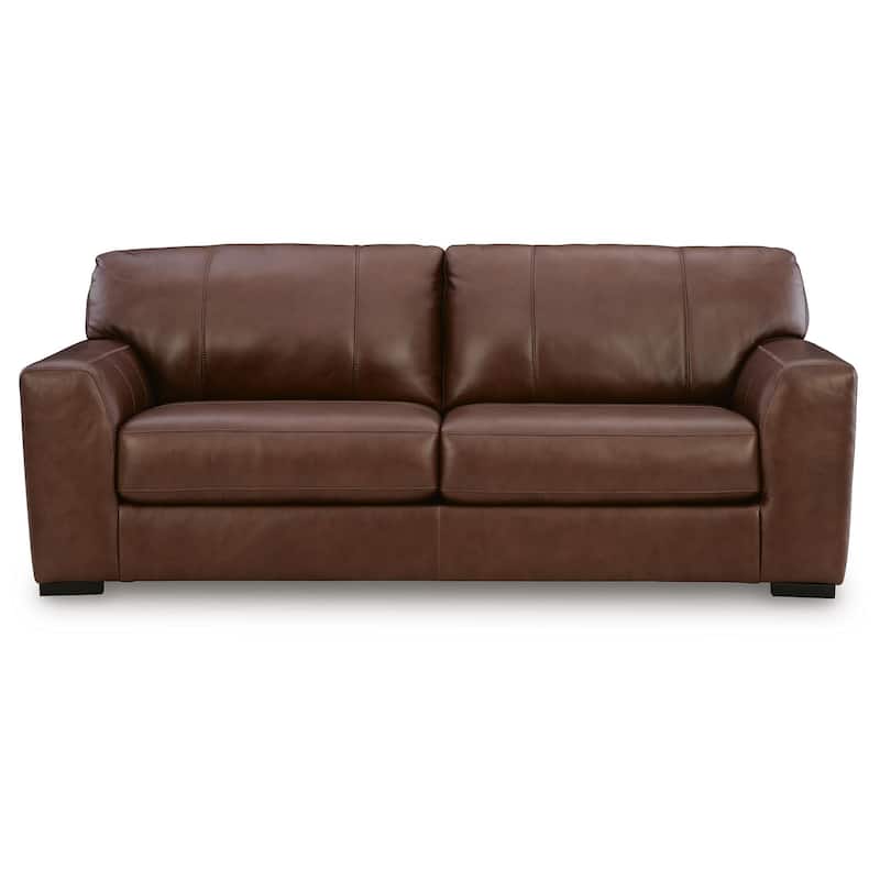 Signature Design by Ashley Creazzo Brown Sofa - 95" W x 44" D x 40" H