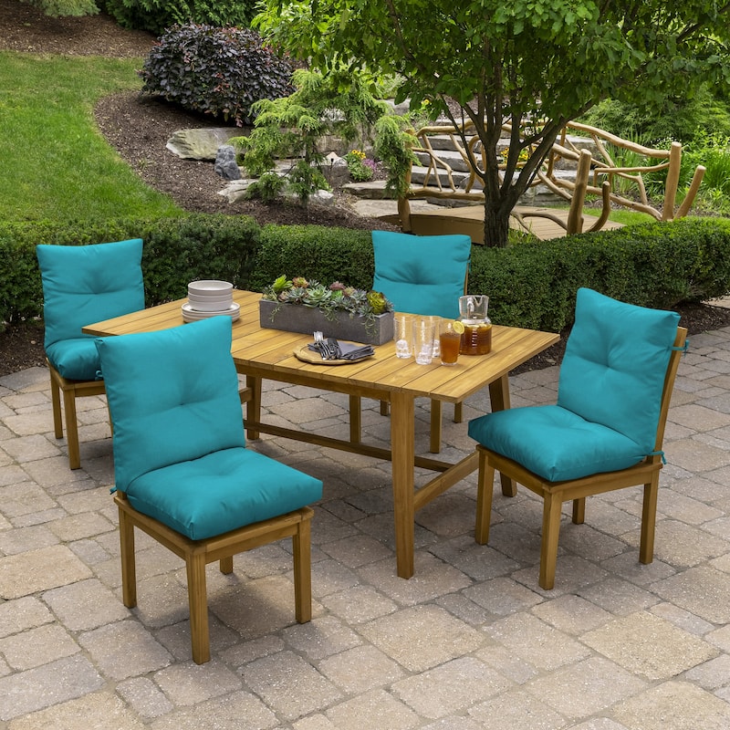 ARDEN Plush Blowfill Dining Chair Cushion 21 x 40