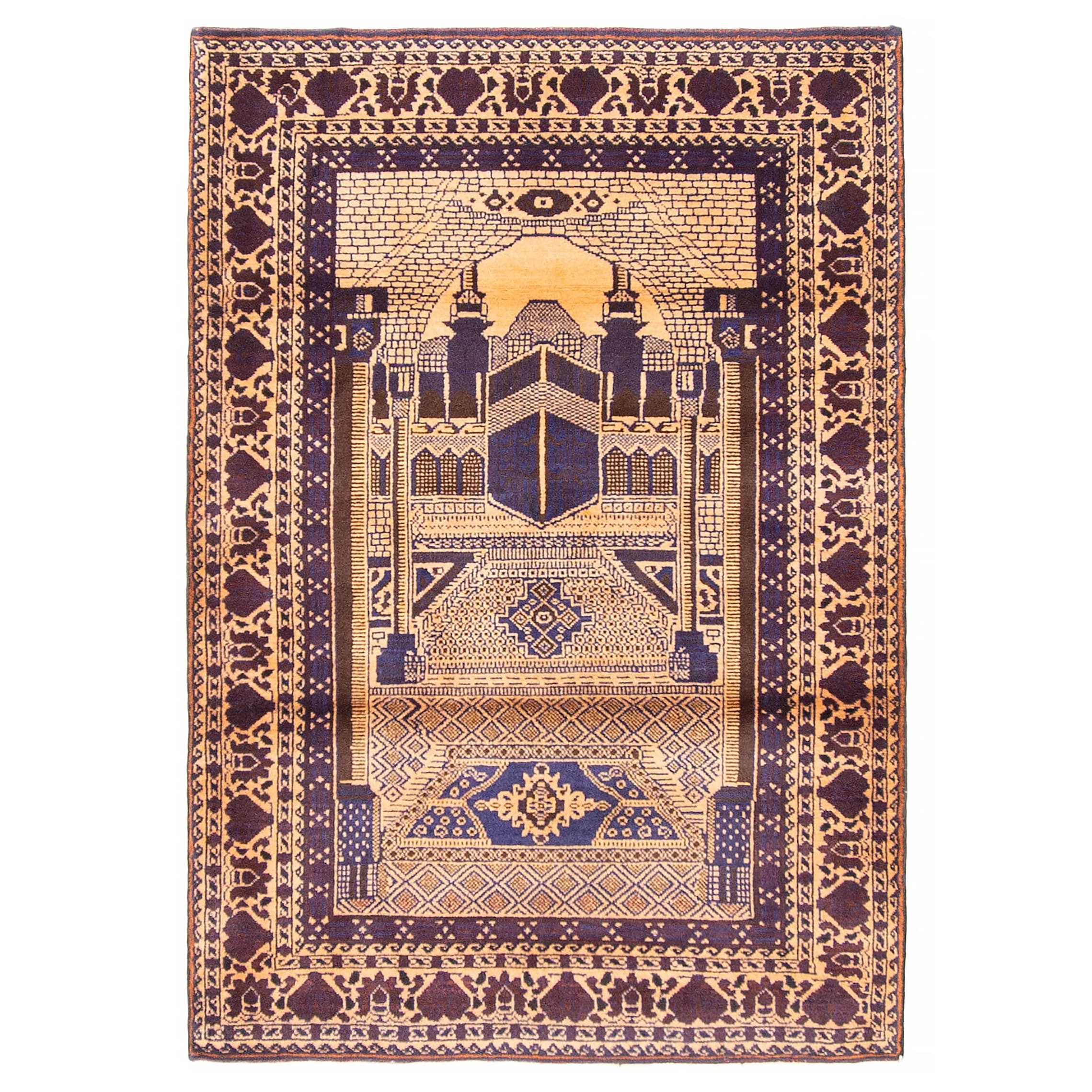Teimani Beige Rug 3'0" x 4'5" - 3'0 x 4'5