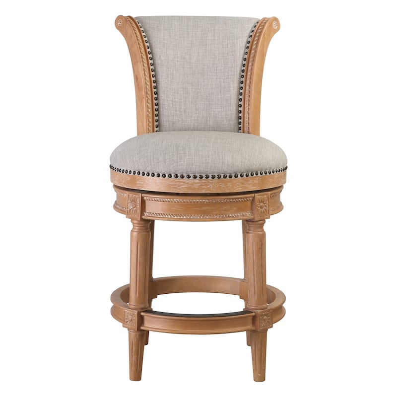 Copper Grove Rijssen 26in. CounterHeight Wood Swivel Stool On Sale