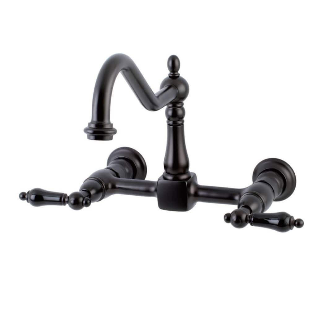 Kingston Brass Duchess 1.8 GPM Wall Mounted Bridge Kitchen Faucet