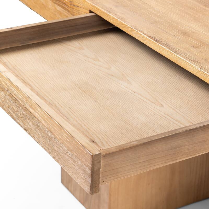 Norbert Desk-Reclaimed Natural Elm