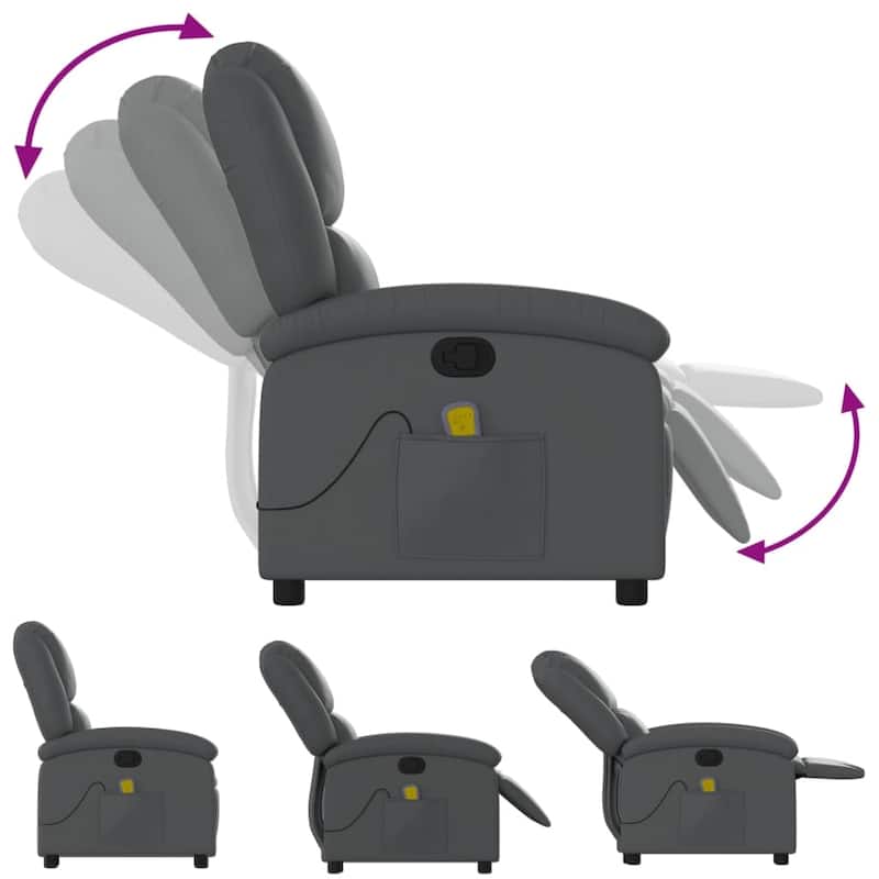 vidaXL Massage Recliner Chair