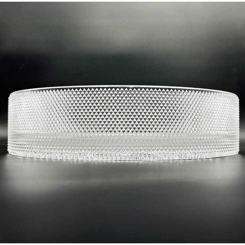 CastelloUSA Decorative 20" Oval Crystal Rectangle Glass Sink