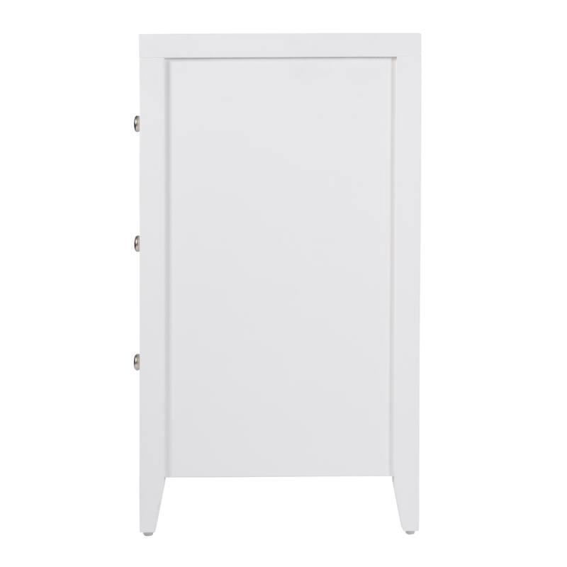 Dana 34 in. W Rectangular Wood 3 Drawer Chest