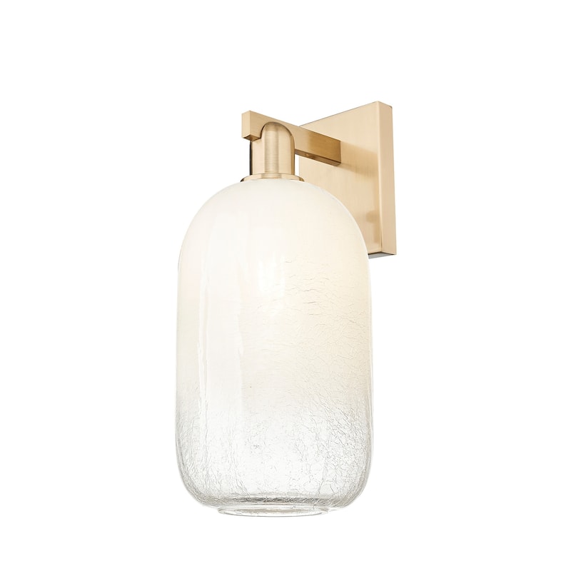 Innovations Lighting 716-1W-17-7 Brookhaven Cloche Sconce Brookhaven - Champagne Bronze / Opal