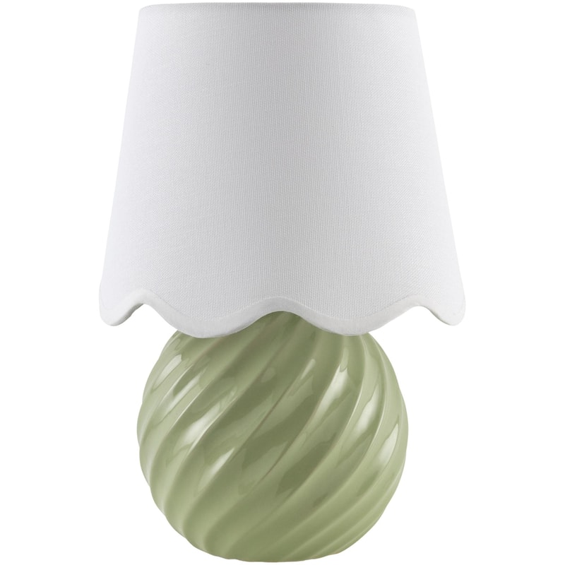 Livabliss Stelvio Traditional Accent Table Lamp - Green