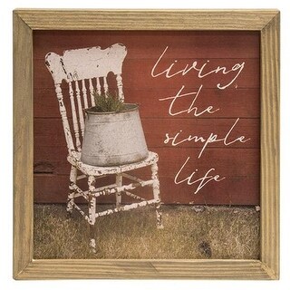 Living the Simple Life Box Sign - Bed Bath & Beyond - 20705669