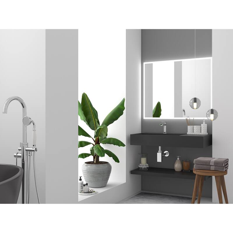 Juniper Stone Solid Surface Wall-mounted Vessel Sink